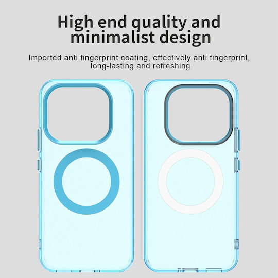 Techsuit Candycase Umschlag Rückseite Kunststoff / Silikon Blau (Xiaomi 15T Pro)