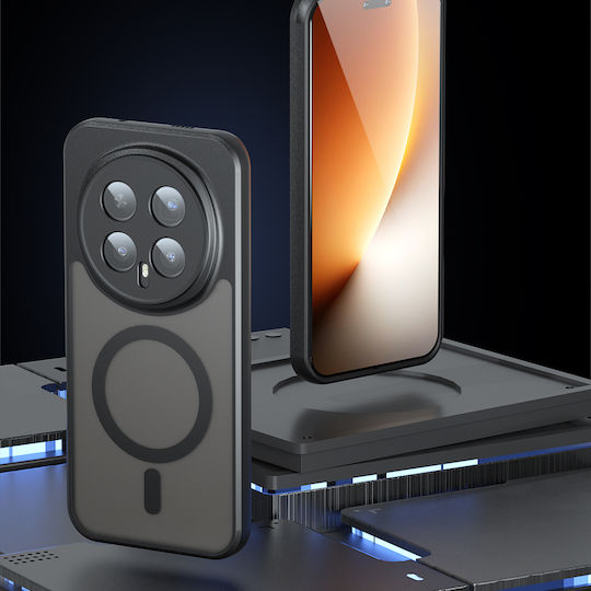 Techsuit Purefrost Umschlag Rückseite Silikon Schwarz (Honor Magic8 Pro)