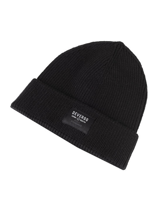 Beanie Unisex Beanie Gestrickt in Schwarz Farbe