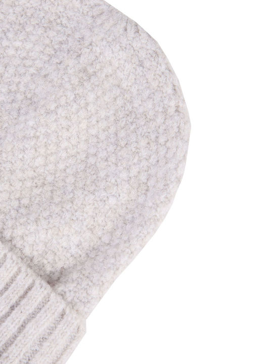 Beanie Frauen Beanie Gestrickt in Beige Farbe
