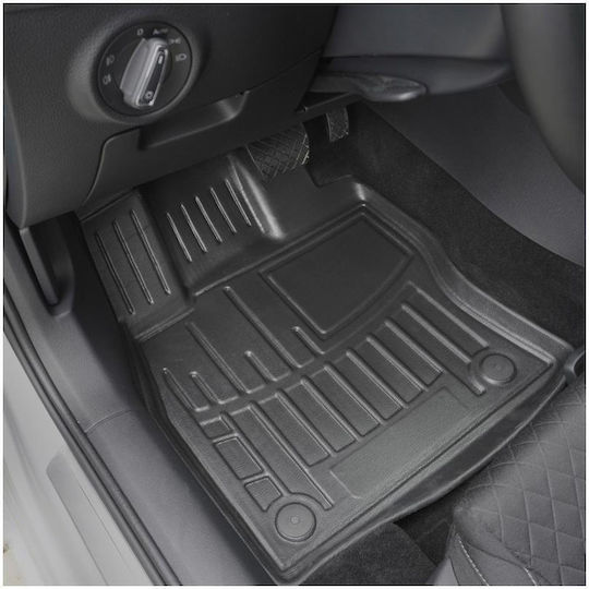 Umbrella Set Covorașe Față și Spate 4buc din Furtun pentru Peugeot 3008 2016+ Negre