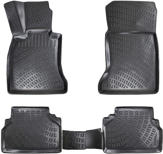 Umbrella Set Covorașe Față și Spate 4buc din Furtun pentru BMW Seria 5 / E60 2003-2010 Negre