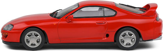 Solido Toyota Supra Φιγούρα Μοντελισμού Αυτοκίνητο Κόκκινη σε Κλίμακα 1:43