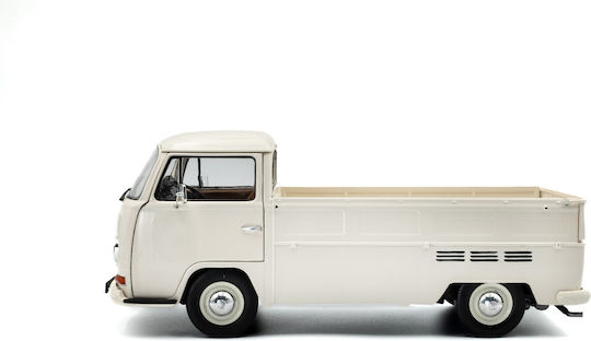 1/18 Volkswagen T2 Pick Up 1968 White