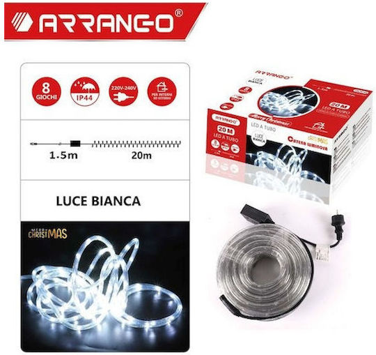 Φωτοσωλήνας 220V RGB με Προγράμματα 6m