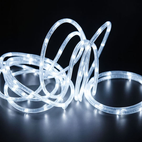 Țeavă luminată 220V Alb rece cu Programe 6m IP44