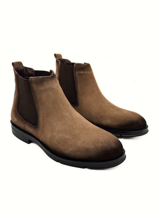 Leather Tabac Brown Chelsea Boots