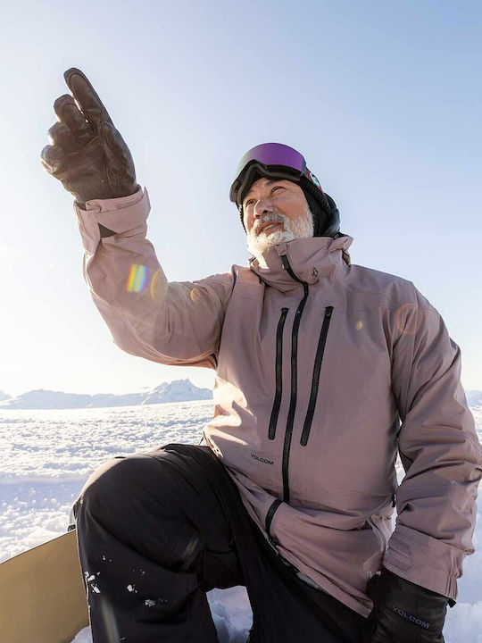 Volcom Stretch G0652600 Ανδρικό Μπουφάν Gore-Tex για Σκι & Snowboard