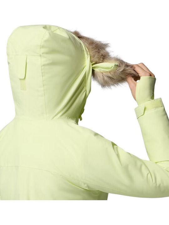 Columbia Ava Alpine Ii Insulated 2085831-775 Γυναικείο Μπουφάν για Σκι & Snowboard Κίτρινο
