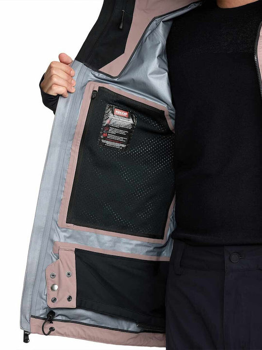 Volcom Stretch G0652600-MVE Ανδρικό Μπουφάν Gore-Tex για Σκι & Snowboard Μωβ