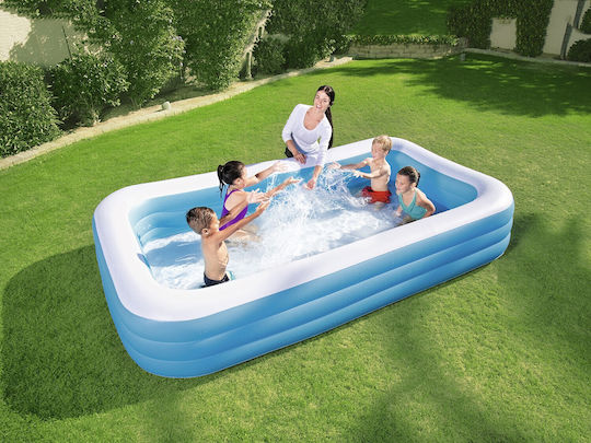 Bestway PVC Swimming Pool 1161lt Inflatable 305x183x56cm Light Blue