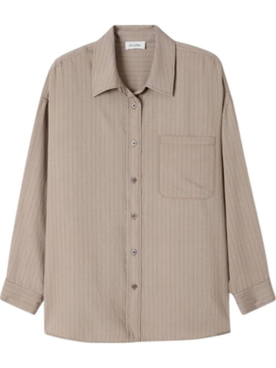 Women's Long Sleeve Shirt Gray