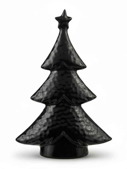 Decorațiune de Crăciun Ceramic Braduleț 24cm. Negru