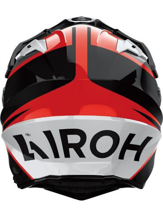 Airoh Commander 2 Reveal Blue Gloss Мотоциклетна каска On-Off ECE 22.06 1450гр с Sunvisor