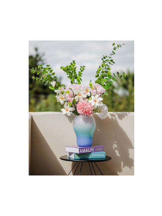 Koart Decorative Vase Zefi Blue