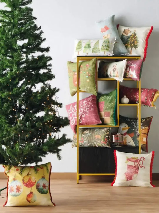 Kentia Christmas Decorative Pillow Rectangular Multicolour 30x60cm