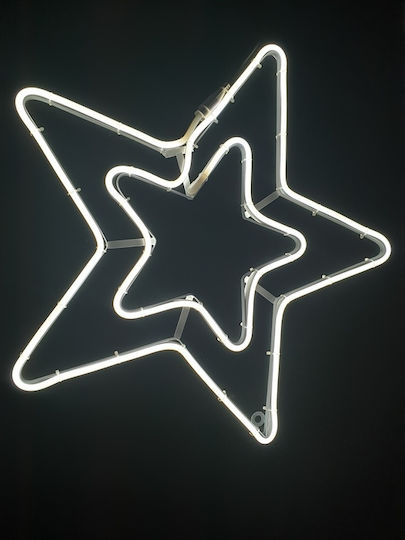 TnS Stea Suspendată Cu Lumină LED Alb Rece 55 cm TnS Stea Suspendată Cu Lumină LED Alb Rece 55 cm