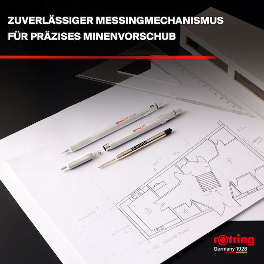 Rotring Μηχανικό Μολύβι 600 Rose Gold Mechanical Pencil 0,5mm