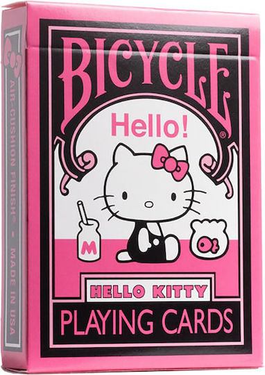 Bicycle Playing Cards Hello Kitty Black Pink