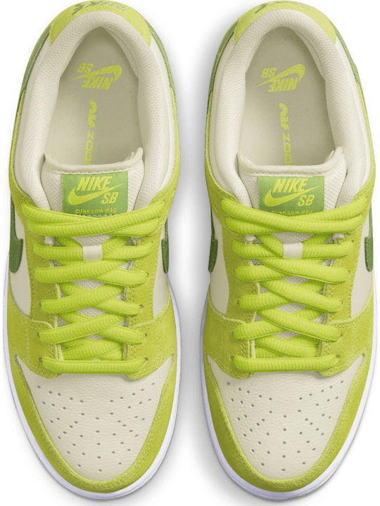 SB Dunk Low Sneakers Green Apple