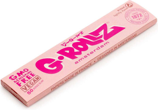 G-Rollz Foițe de Țigări Rulate Slim King Size 50 foi 50buc