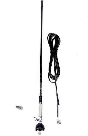 Pni S60 Cb Antenna Butterfly Length 59 Cm Mounting Cable Pl259 Connector Fiberglass