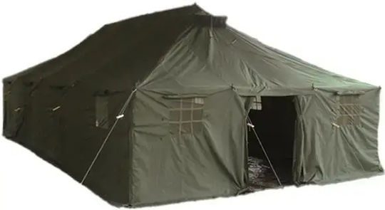 Mil-Tec Καλοκαιρινή Σκηνή Camping Χακί για 10 Άτομα 1000x480x320εκ.