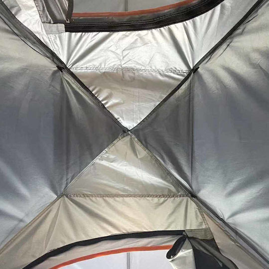 Inca Harmonia Automatic Camping Igloo Tent Blue with Double Cloth 3 Seasons for 4 People 220x220x150cm