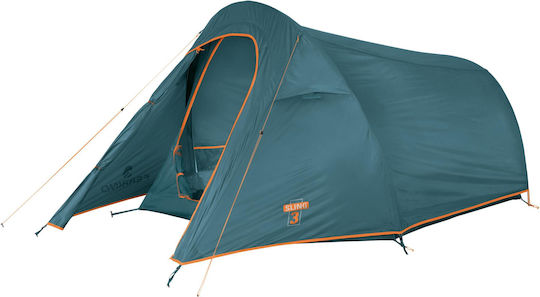 Ferrino Sling 2 Camping Tent Tunnel Mountaineering Blue with Double Cloth 3 Seasons for 2 People Waterproof 2000mm 270x120x100cm