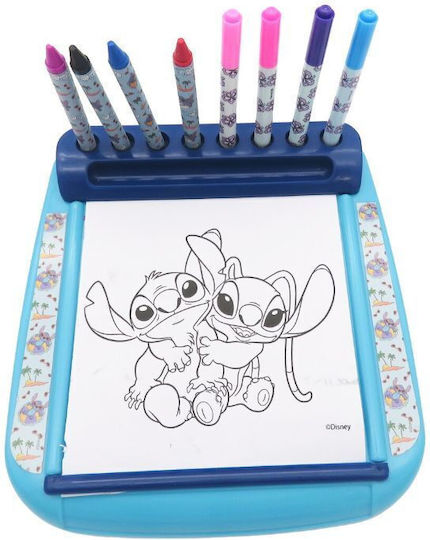 Disney Stitch Roll & Go Colouring Station
