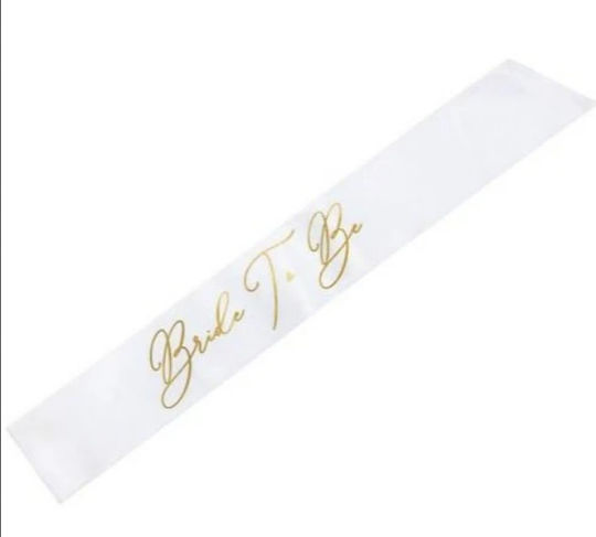 Ribbon Gold Bride To Be Hen Party