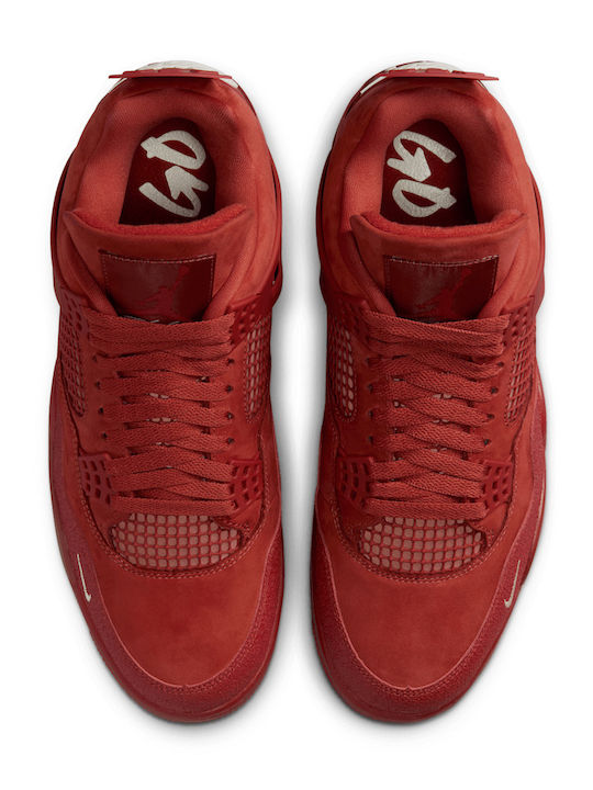 Air  4 Retro OG Boots Red
