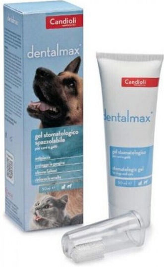 Candioli DentalMax Zahnpflege Gel Hund gegen Mundgeruch 50ml