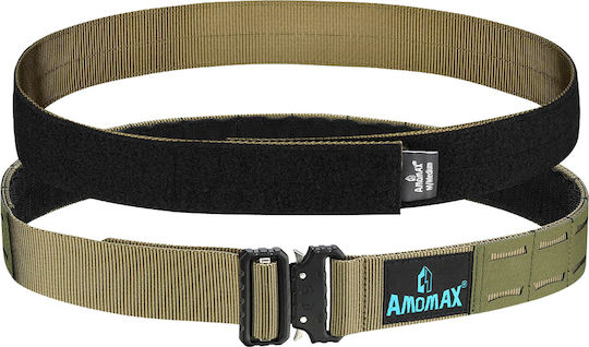 Amomax Molle Military Operational Strap Belt 44.5mm Ranger Green