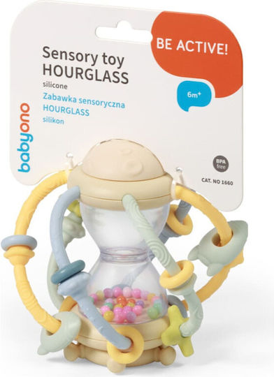 Babyono Teething Rattle Silicone for 0 m+