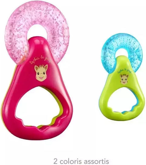 Sophie La Girafe Sophie the Giraffe Μασητικός Κρίκος Οδοντοφυΐας με Gel από Σιλικόνη για 3 m+ Πράσινο/Μπλε