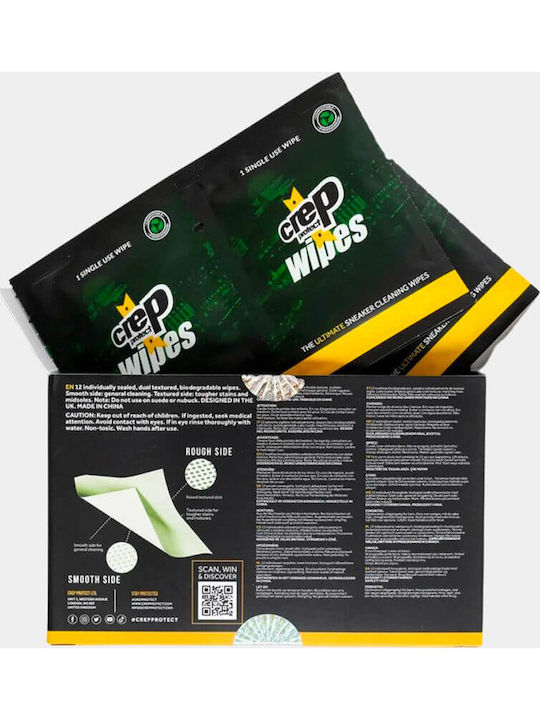 Crep Protect Wipes Shoe Cleaner 12pcs
