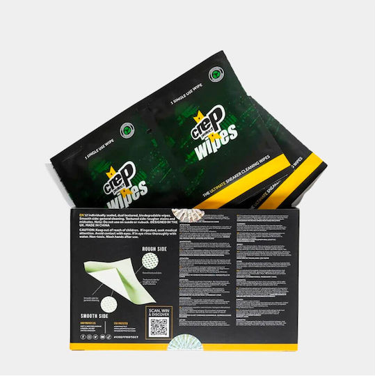 Crep Protect Wipes Καθαριστικό Παπουτσιών 12τμχ