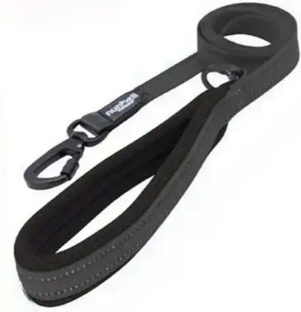 Nunbell Pet Hundeleine/Führleine Schulung Riemen in Schwarz Farbe 1.2m x 2cm