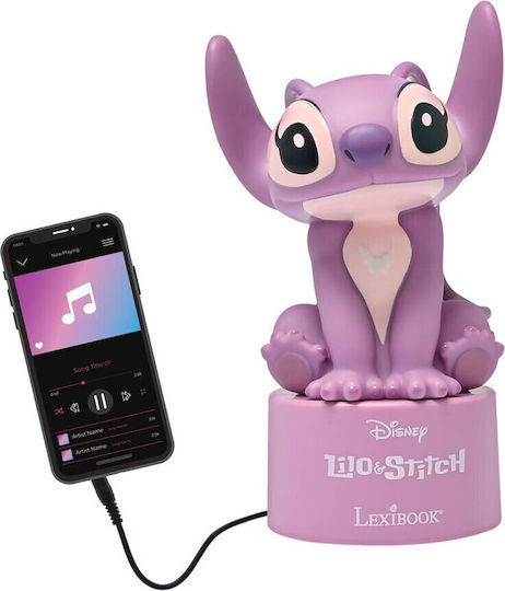 Lexibook Kinder Dekorative Lampe Angel Lila