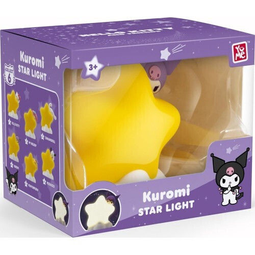 YuMe Toys Kinder Dekorative Lampe Kuromi 5x5x9εκ.