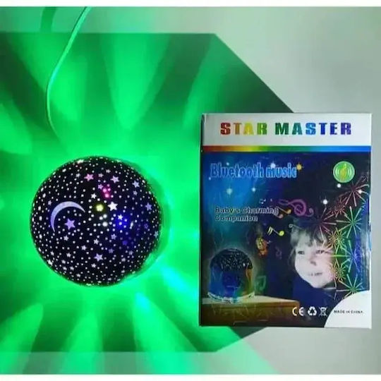 Rotating Kids Projector Lamp Master with Star Projection