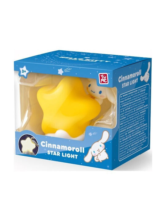 YuMe Toys Kinder Dekorative Lampe Cinnamoroll 9x5x11.5εκ.