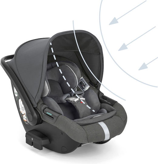 Inglesina Darwin Infant Autositz i-Size mit Isofix Velvet Grey
