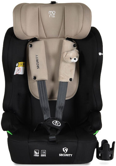 Moni Security Baby Car Seat i-Size with Isofix Cool Beige 9-36 kg