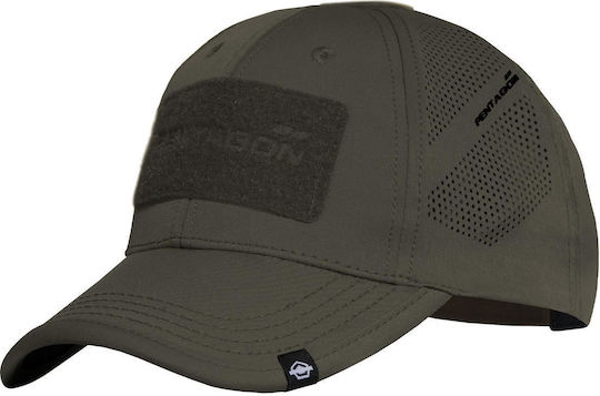 Pentagon Nest BB Cap Jagdhut Jockey Grün
