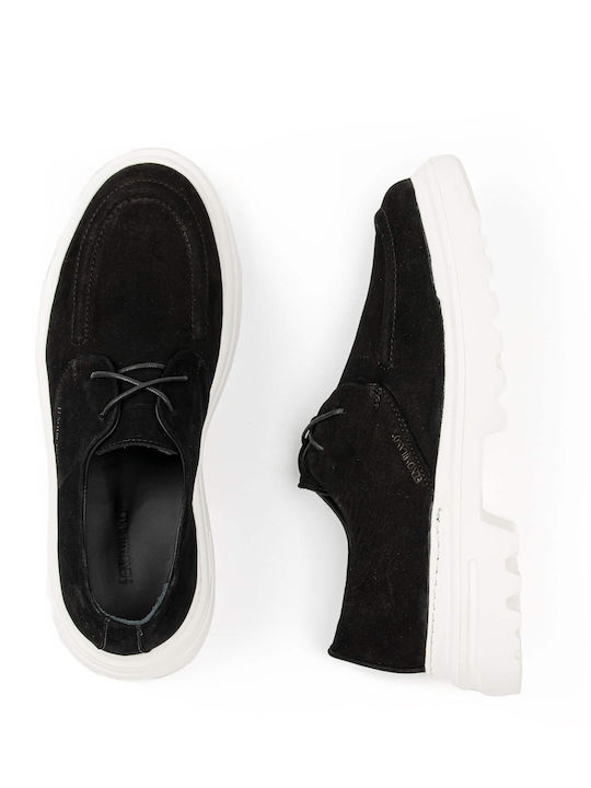 Men's Leather Casual Shoes Black