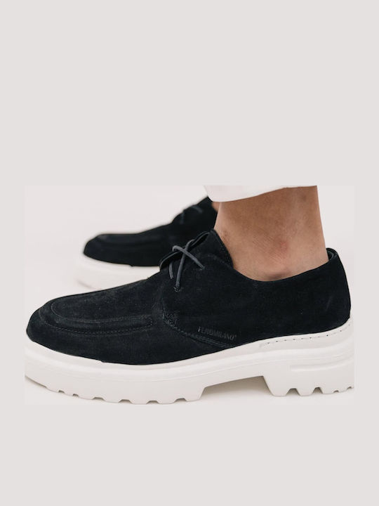 Men's Leather Casual Shoes Black