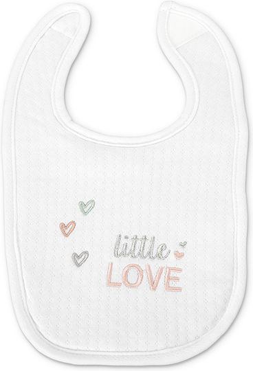 Lorelli Girl Girl Bavetă material textil cu autocolant Natural 3buc