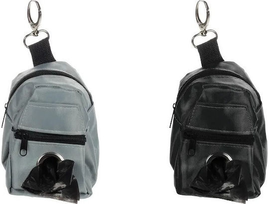 Flamingo Poop Tasche für Hundekotbeutel Schwarz
